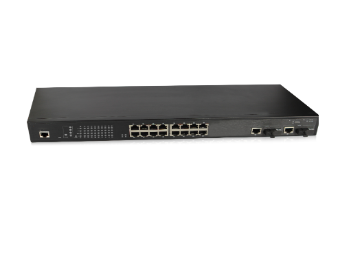 Suis Ethernet POE 16 port (Kombo)